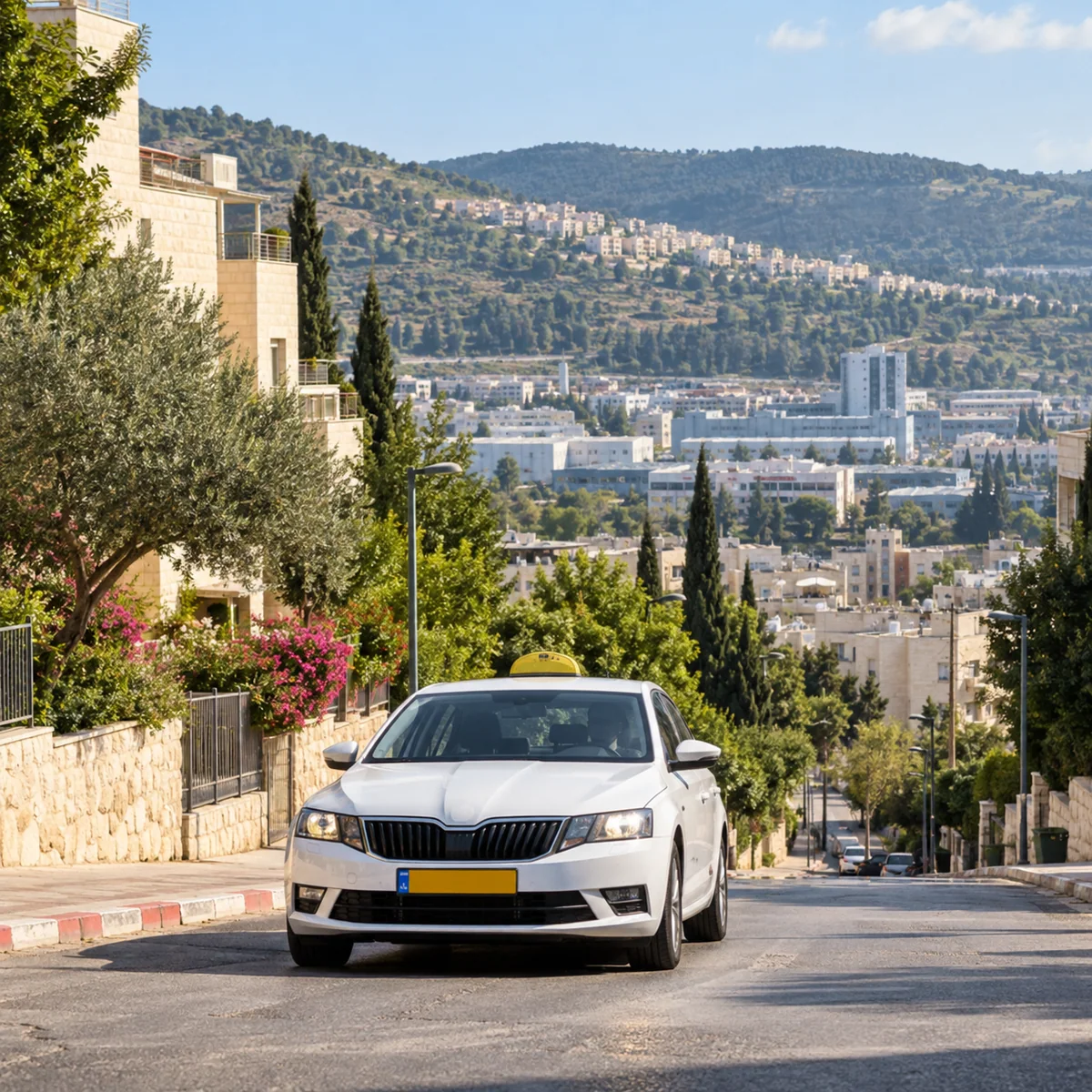מונית במגדל העמק